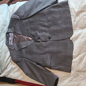 Austin Reed 48R Gray Wool 2Btn Blazer Suit Sport Coat Jacket‎